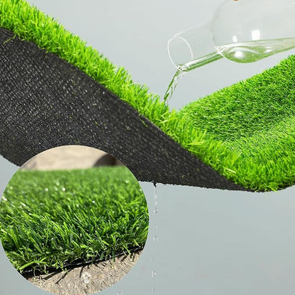 Dog Grass Pad with Tray: 2-Pack Fake Grass, 35 x 21.7 in, Ideal for Medium & Large Dogs - Perfect for Indoor Use, Potty Training