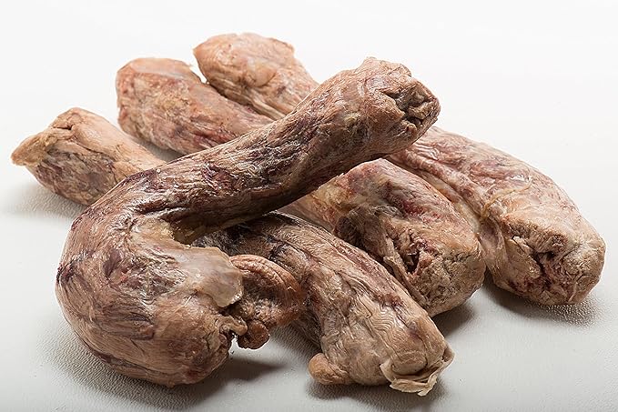 Fresh Is Best Duck Necks Freeze Dried Dog Treats – Raw Freeze Dried Cat Treats in Resealable Zipper Bag – High-Protein for Dogs & Cats – Made in The USA