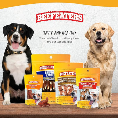 Beefeaters Peanut Butter Biscuits Wrapped with Chicken Dog Treat, 13oz (Pack of 2)