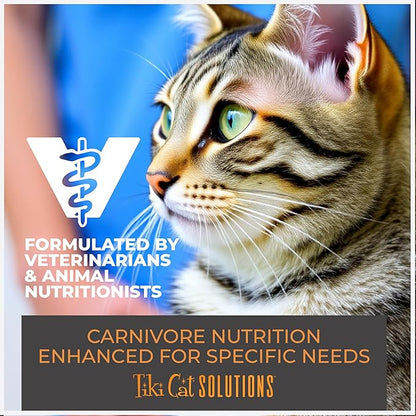 Tiki Cat Solutions Liquid Meal Replacer Wet Cat Food, Tuna in Goat's Milk, 6 oz. Spout Pouch (6 Pack)