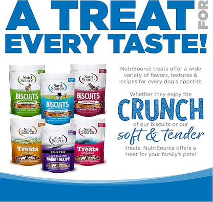 Nutri Source TU80020 14 oz Soft & Tender Chicken Treats for Dogs