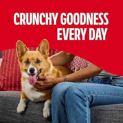 Milk-Bone Peanut Butter Flavor Naturally & Artificially Flavored Dog Biscuits - Crunchy Dog Treats - 7 Pounds (Packaging Design May Vary)