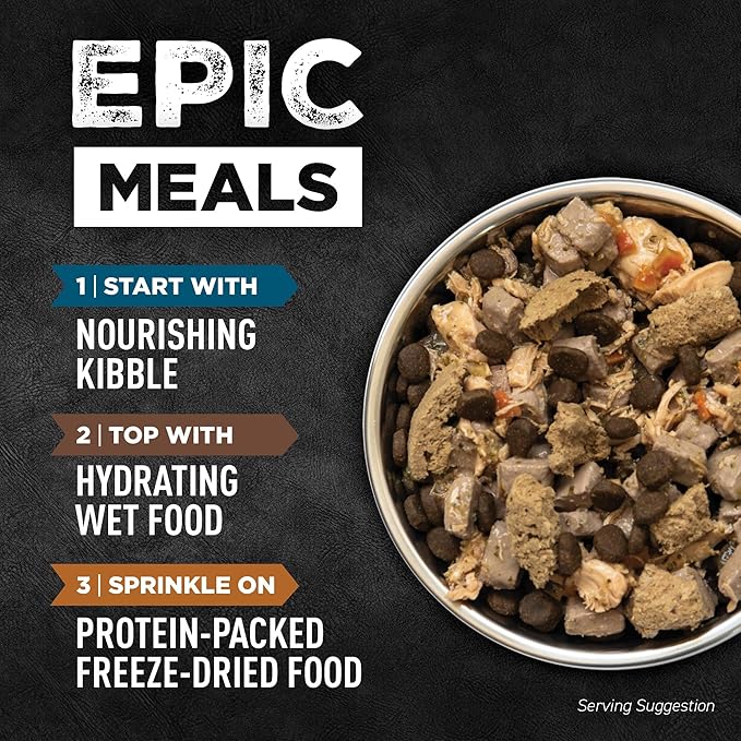 ORIJEN Grain Free High Protein Freeze Dried Dog Treats Regional Red Recipe 8oz Bag