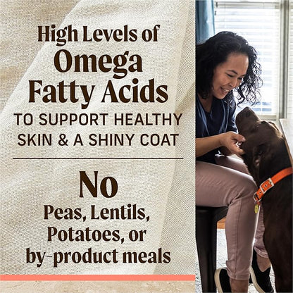 Merrick Healthy Grains Premium Adult Dry Dog Food, Wholesome And Natural Kibble With Salmon And Brown Rice - 25.0 lb. Bag
