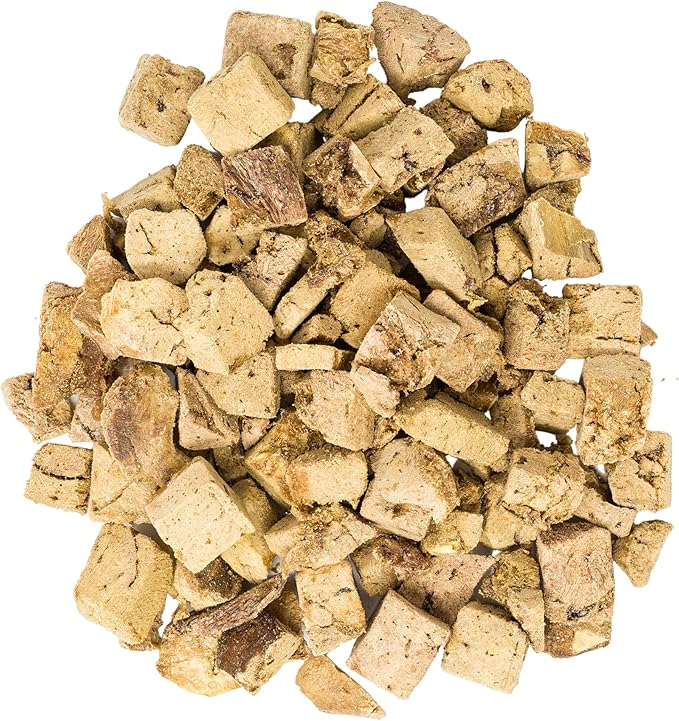 hotspot pets Freeze Dried Chicken Liver Treats for Cats & Dogs -1LB Big Bag~300pcs -Made in USA- Single Ingredient All Natural, Grain-Free - Perfect for Training, Food Topper or Snack