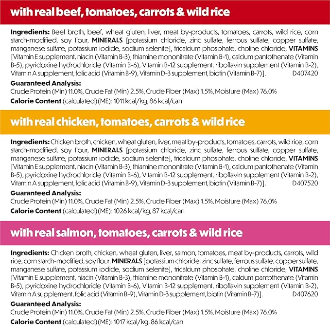 Beneful Purina Small Breed Wet Dog Food Variety Pack, IncrediBites With Real Beef, Chicken and Salmon - (Pack of 30) 3 Oz. Cans
