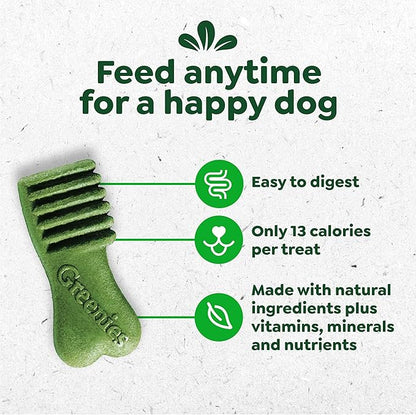 Greenies Anytime Bites Dog Treats, Blueberry Flavor, Dog Training Treats, 24 oz. Bag