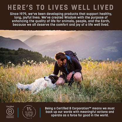 Earth Animal Wisdom Air Dried Dog Food - from the Sea Recipe Premium Natural Dry Dog Food for All Breeds & Ages - 2 Lbs Bag