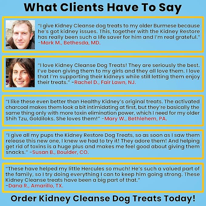 Kidney Cleanse Dog Treats Low Protein Bacon 20 Oz. Dog Treats for Kidney Support. Kidney Friendly Dog Food Diet Treat That Supports Normal Kidney Toxin Elimination