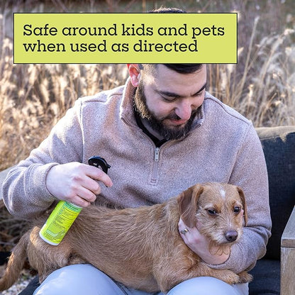 Pet Life Unlimited Natural Flea & Tick 3-Step Kit for Dogs, Plant-Based Prevention and Treatment, Includes Dog Spray, Home Spray & Shampoo, Kill & Repel Fleas, Ticks & Eggs, Soothes Skin