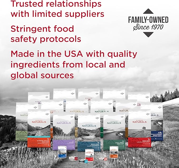 Diamond Naturals Light Dry Dog Food Formula with Quality Lean Protein, Probiotics and Essential Nutrients