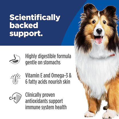 Hill's Science Diet Adult Sensitive Stomach & Skin Wet Dog Food, Salmon & Vegetable, 12.8 oz. Cans, 12-Pack