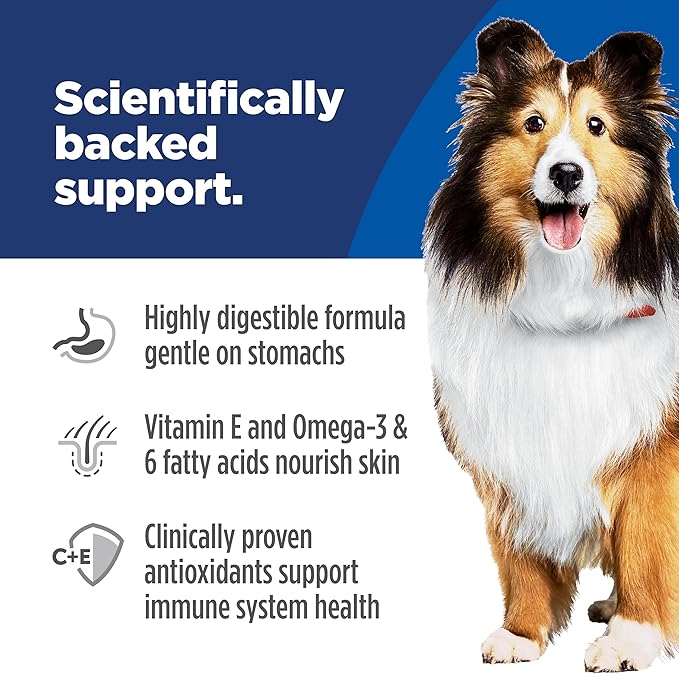 Hill's Science Diet Adult Sensitive Stomach & Skin Wet Dog Food, Chicken & Vegetable Stew, 12.5 oz. Cans, 12-Pack