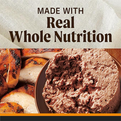 Merrick Grain Free Premium and Natural Canned Dog Food,Soft and Healthy Wet Recipe,Real Chicken Dinner - 12.7 oz. Cans,(Pack of 24)