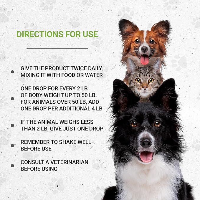 Wolf's Urinary | Natural Herbal Dietary Supplement for Dogs | Healthy Urinary System Support in Dogs | Alcohol-Free Extract, Dandelion Root, Calendula, Linden, Chamomile, Fennel 2 oz
