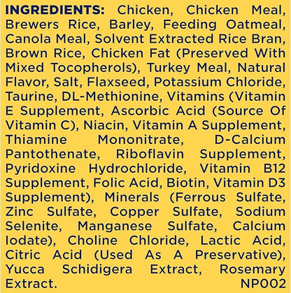 Nature′s Recipe Chicken, Barley & Brown Rice Recipe Dry Dog Food, 4 lb. Bag (Pack of 2)