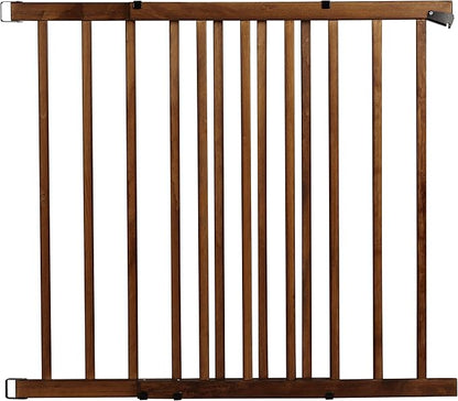 Evenflo Walk-Thru Top of Stairs Baby Gate, Farmhouse Collection