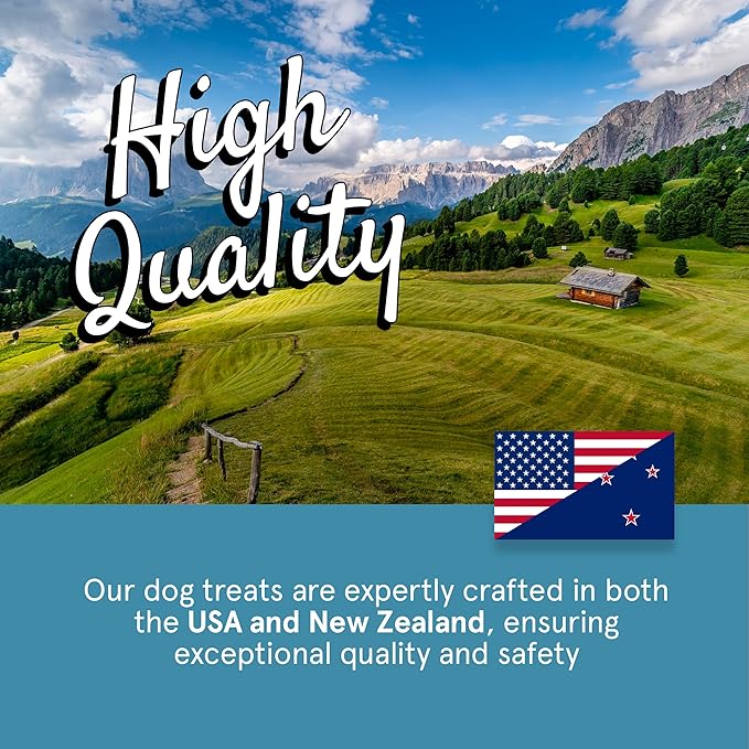 TRMC Real Meat Dog Treats - Two 12oz Bag of Bite-Sized Air-Dried Fish & Venison Jerky for Dogs - Grain-Free Jerky Dog Treats Made up of 95% All-Natural, Free-Range Venison & Ocean-Caught Fish