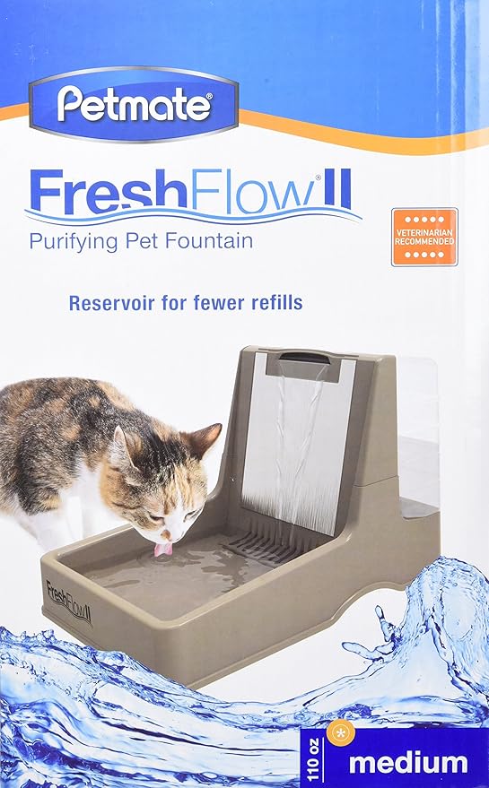 Petmate Fresh Flow II Fountain 110Oz