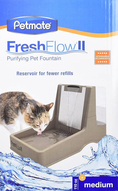 Petmate Fresh Flow II Fountain 110Oz