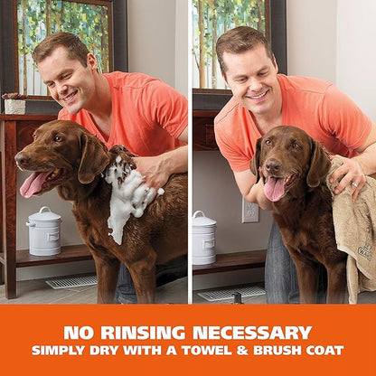 Wahl USA Pet Friendly Waterless No Rinse Shampoo for Animals – Lavender & Chamomile Scented - Cleaning, Conditioning, Detangling, & Moisturizing Shampoo for Dogs – 7.1 Oz - Model 820014A