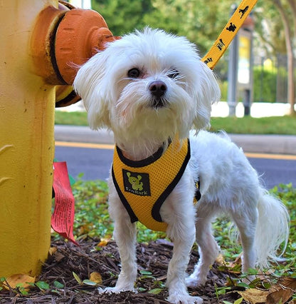 EcoBark Dog Leash - Soft & Reflective Comfort Leashes with Padded Handle - Safe, Strong, & Durable for Small, Medium or Large Dogs (Yellow)
