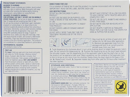 Hartz UltraGuard Pro Flea & Tick Topical Dogs & Puppies Treatment & Prevention, 6 Months, 31-60 lbs