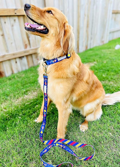 Lucky Love Dog - Adjustable Dog Collar with Easy Click Buckle for Small Ones, Durable, & Comfortable for Male & Female Dogs, Pet Collar for Puppies & Adult Dogs - Mackey, XS