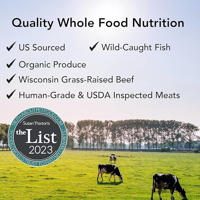 Simple Food Project - Beef & Salmon Recipe - Freeze Dried Raw Food for Dogs - 48oz