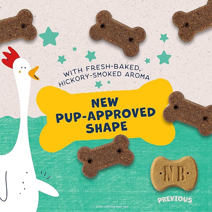 Natural Balance Limited Ingredient Rewards Crunchy Biscuits, Bite-Size Treats for Small-Breed Dogs, Made with Real Chicken, 8 Ounce (Pack of 2)